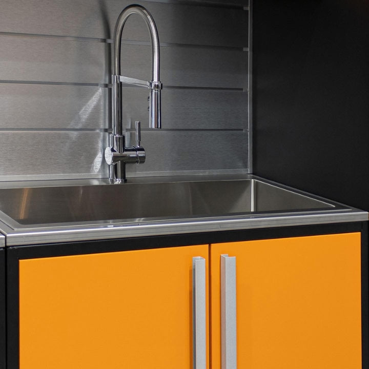 2-Door Sink Base Cabinet + Sink